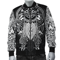 Tribal Tattoo Print Jacket and Outerwear